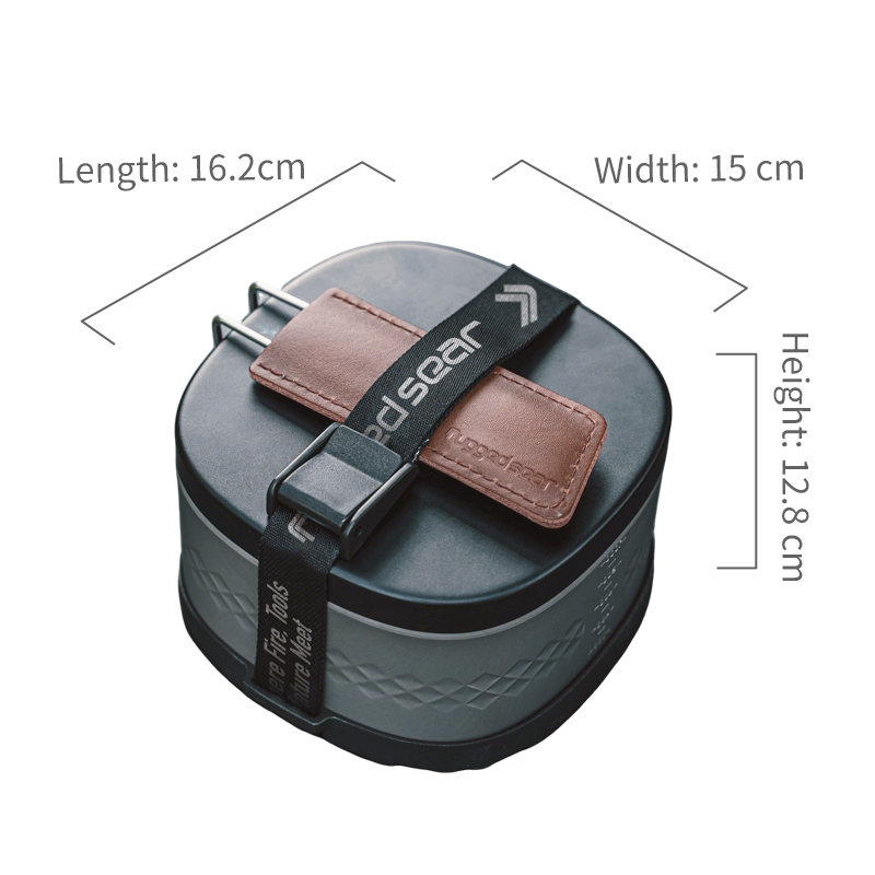 Rugged Sear All-in-One Camping Lunch Box & Cook Set