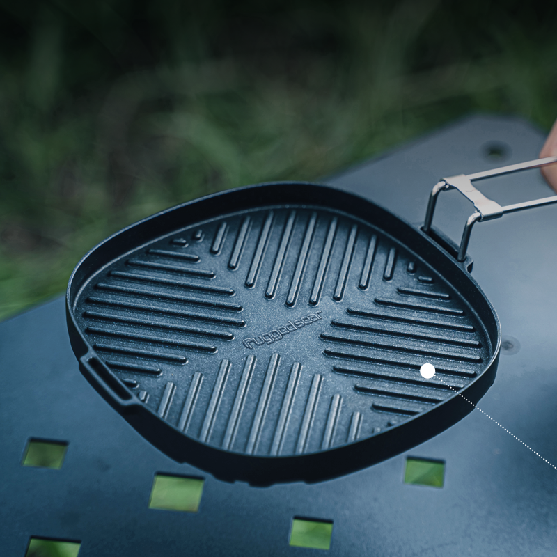 Rugged Sear All-in-One Camping Lunch Box & Cook Set